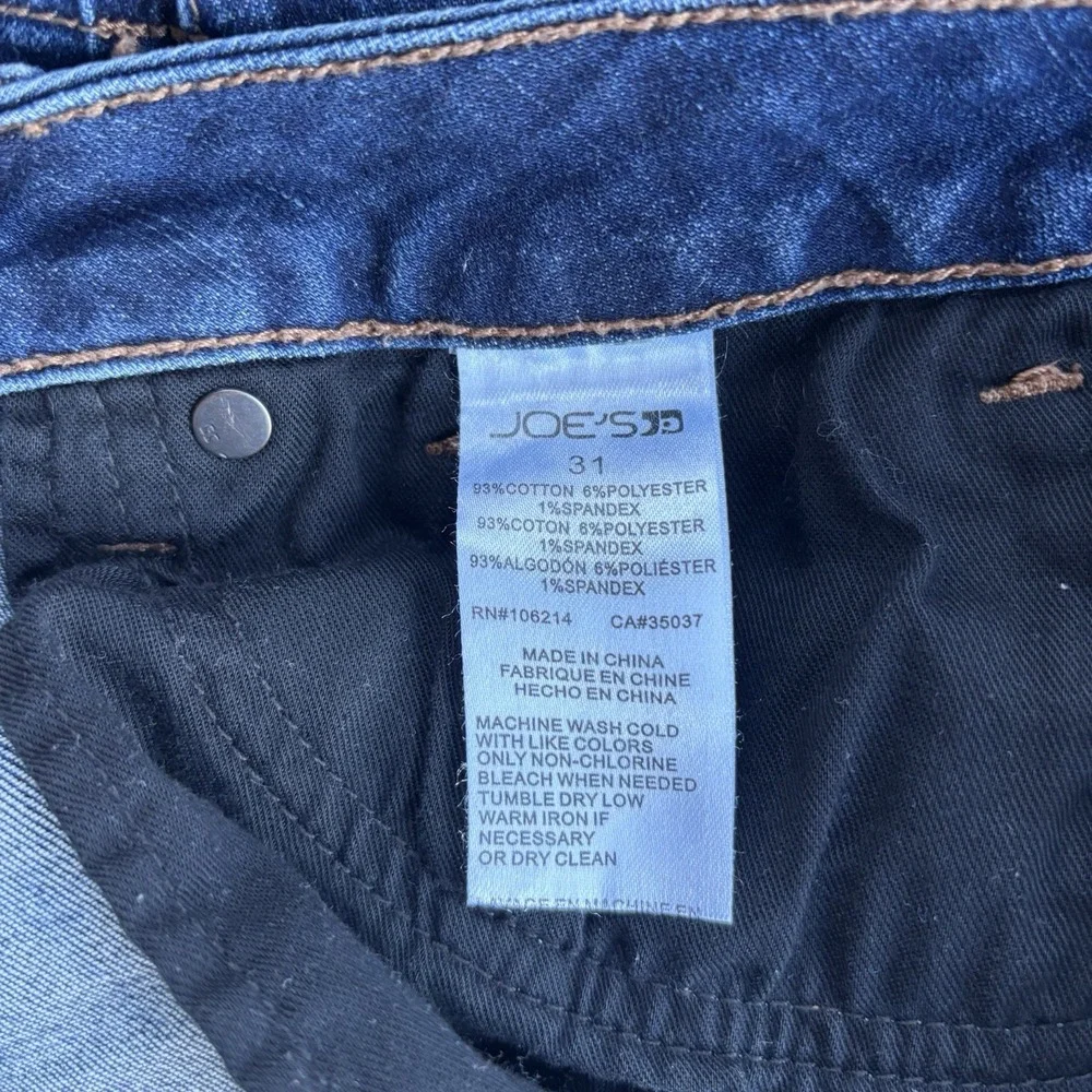Joes Jeans Womens Jeans Shorts Blue Denim‎ Mid-Rise Womens Size 31